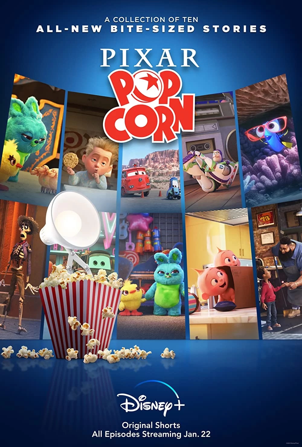 انیمیشن پیکسار پاپ کورن Pixar Popcorn-دنیای فیلم و سریال همآهنگ
