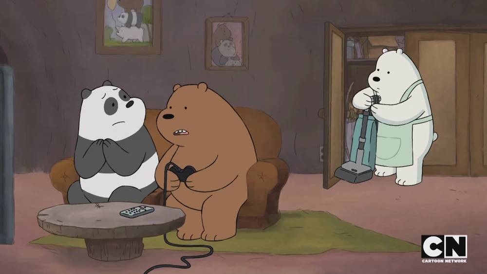 We Bare Bears Bear Cleaning 1 | دنیای فیلم و سریال همآهنگ We Bare Bears: Bear Cleaning