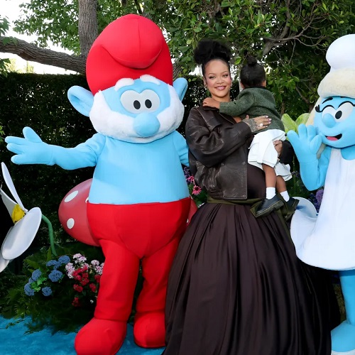 ریحانا با ۲ آهنگ جدید در انیمیشن اسمورفها | Rihanna Joins Smurfs with 2 New Songs
