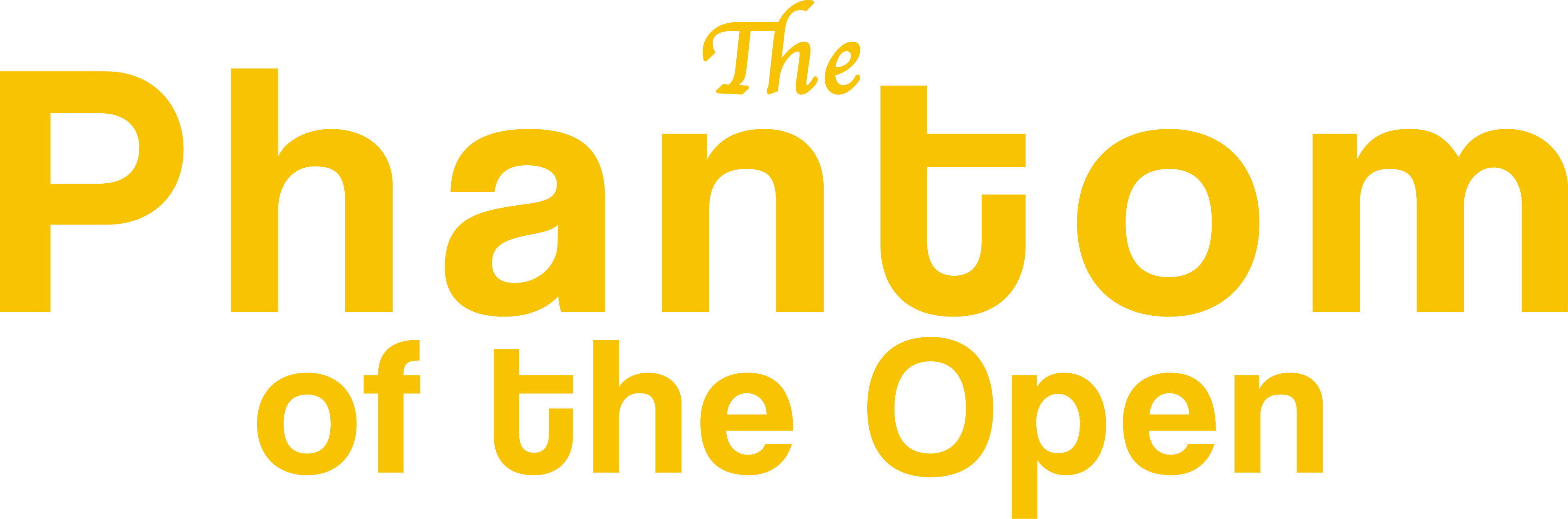 The Phantom of the Open